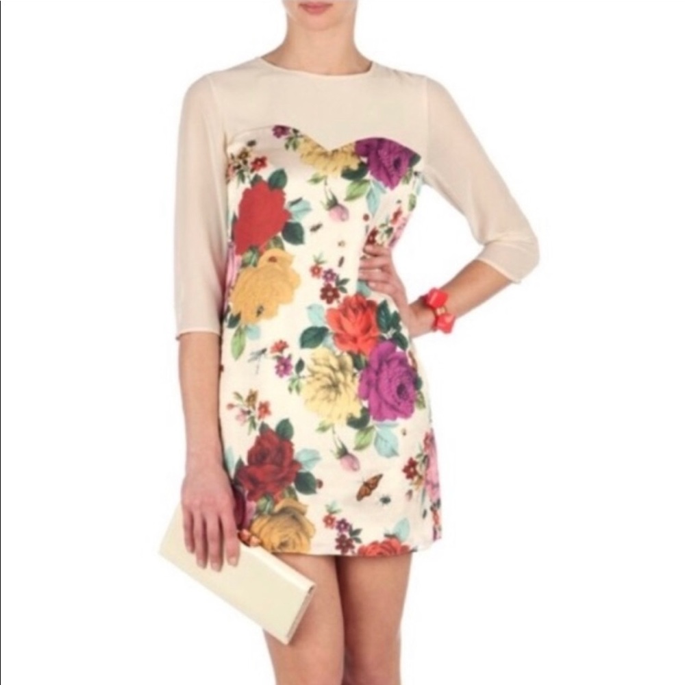 Ted Baker Ferre Sweetheart Neckline Mini Dress Wedding Bridal Shower